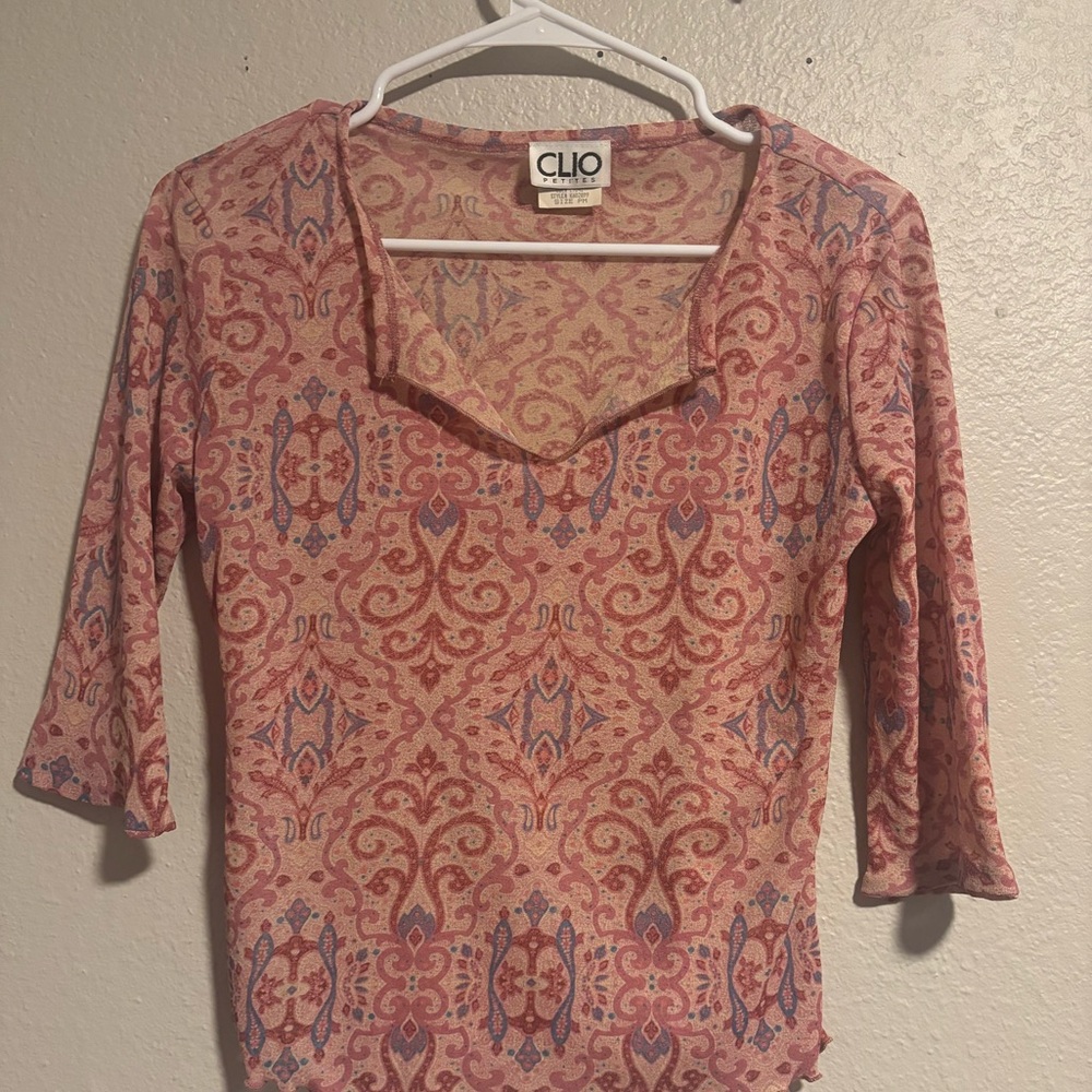 CLIO Petites Vintage Top